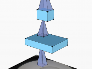 Conceptual representation of a convolutional neural network